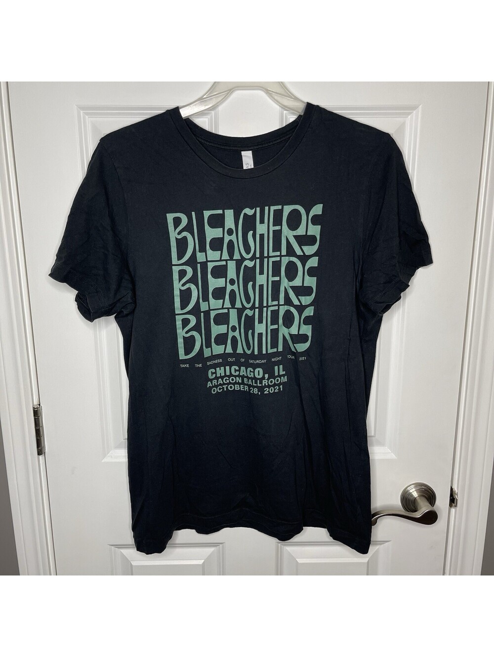 Bleachers Tour T-shirt Size Large Chicago Aragon Date Jack Antonoff